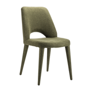 Chaise en polyester olive Holy - Pols potten
