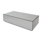 Mirrored glass coffee table 120x60cm Speculum - AYTM