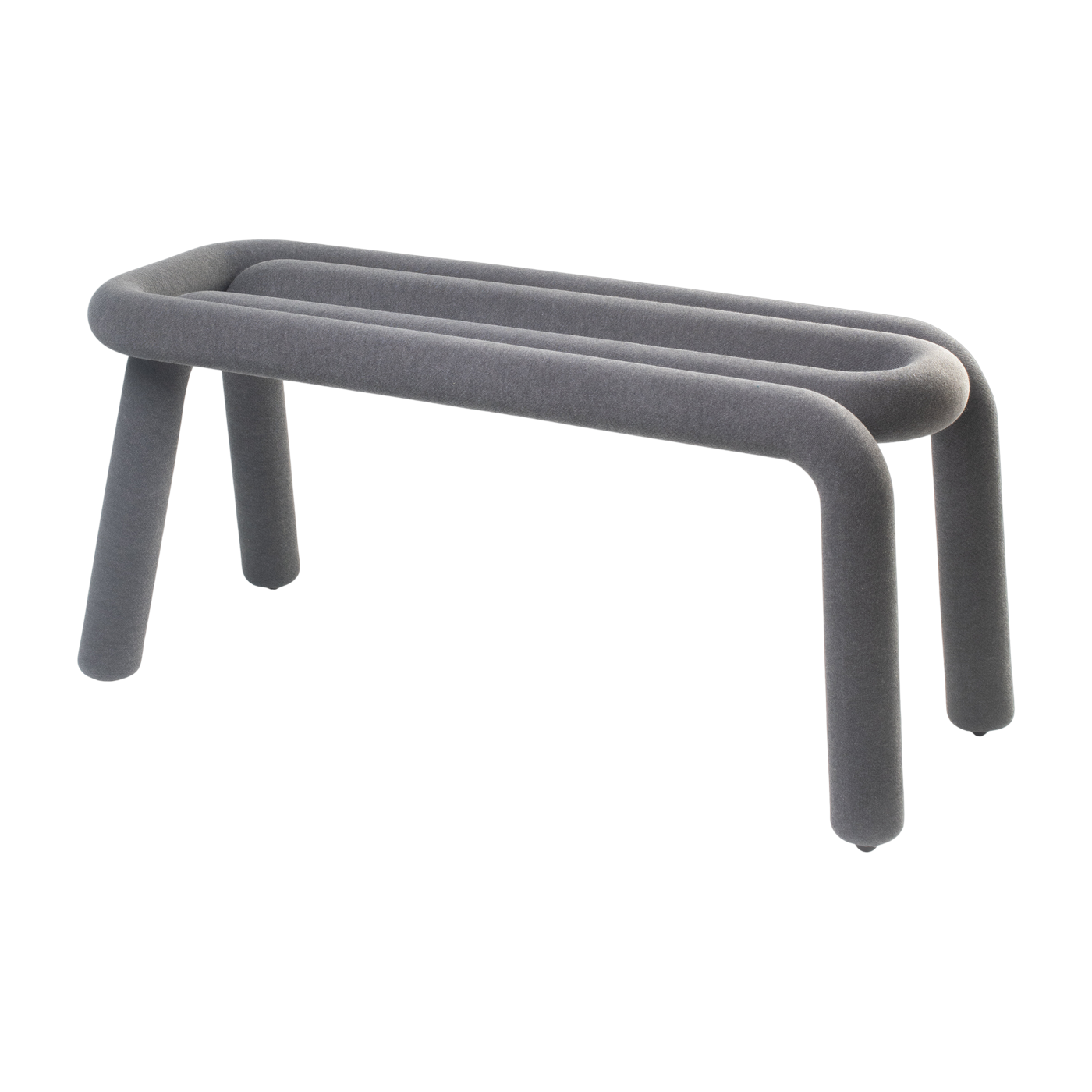 Banc gris foncé 100cm Bold - Moustache
