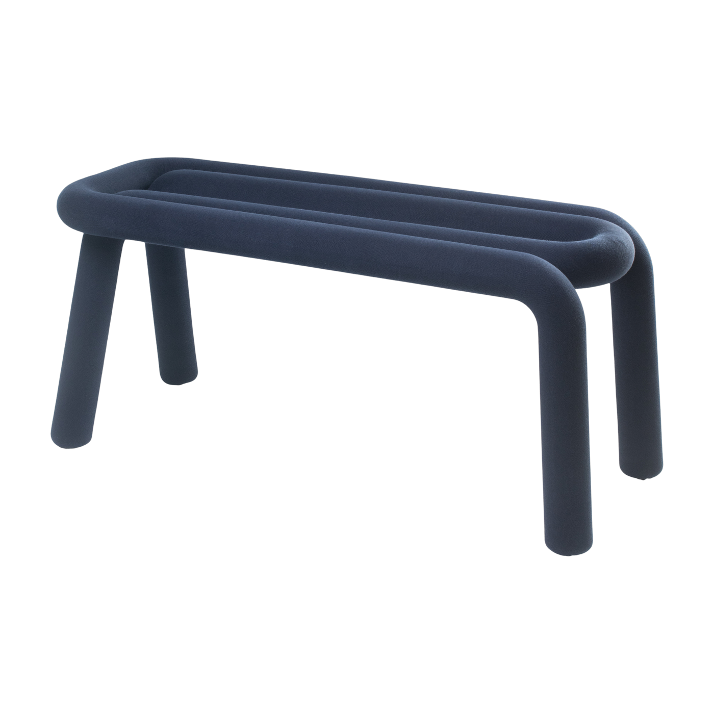 Dunkelblaue Bank 100cm Bold -. Moustache