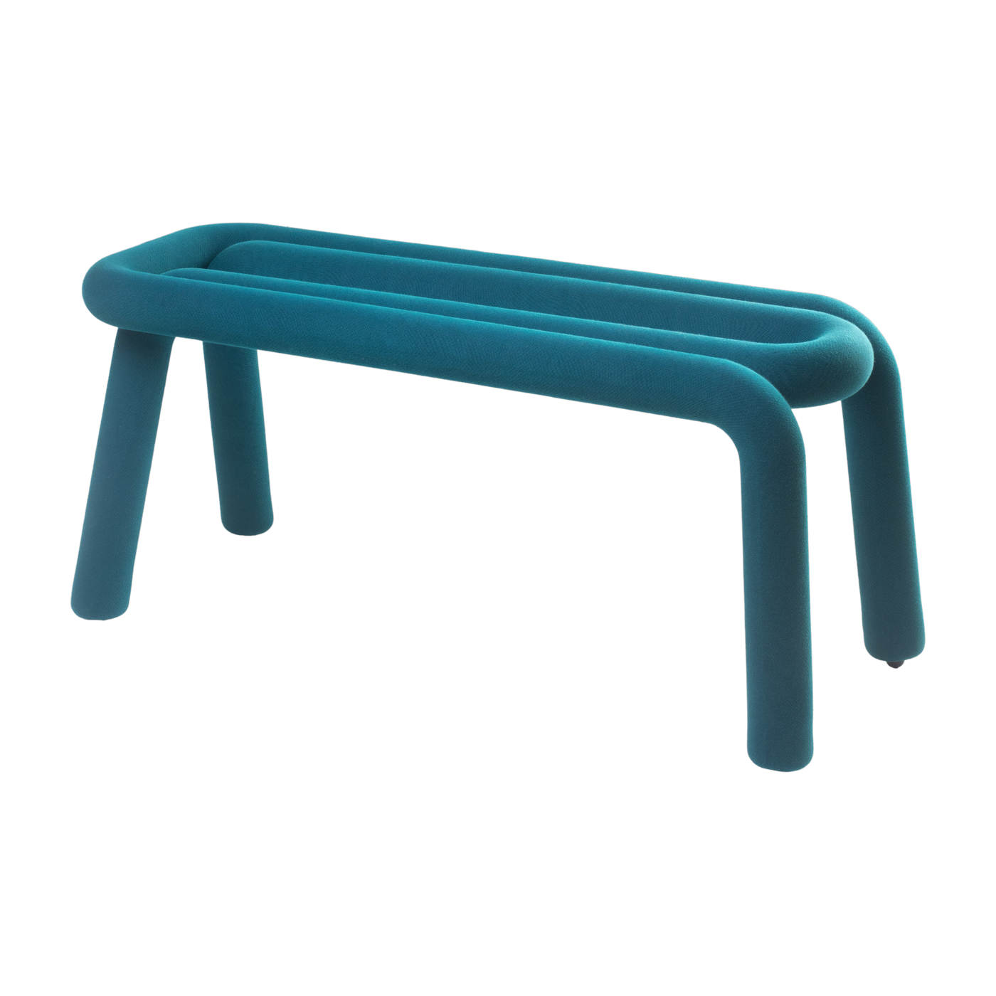 Banc bleu canard 100cm Bold - Moustache