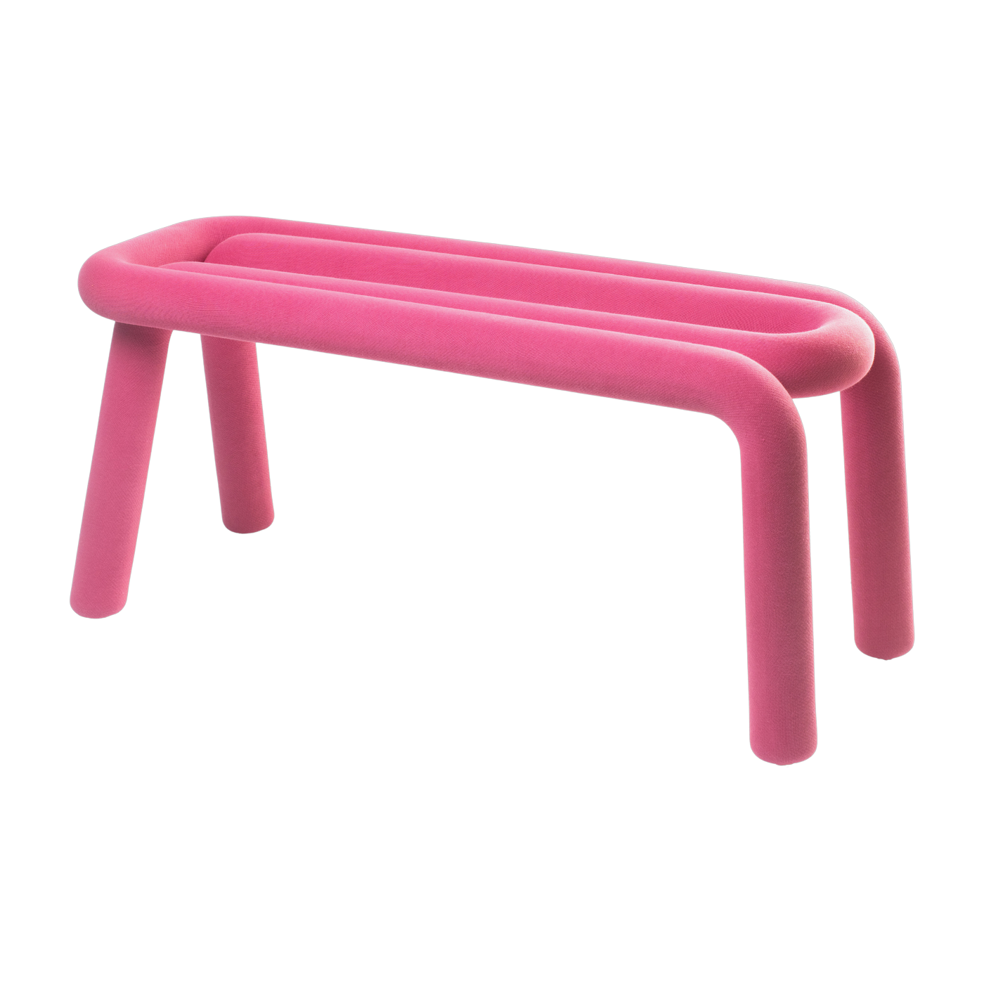 Banc rose 100cm Bold - Moustache