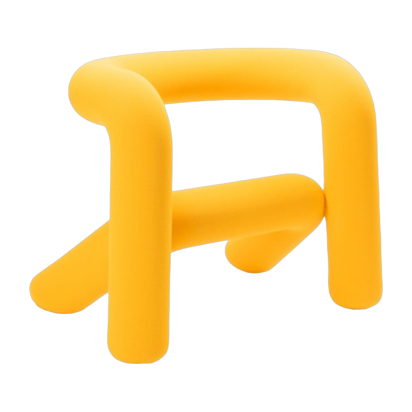 Bold Sillón amarillo 65cm Extra - Moustache