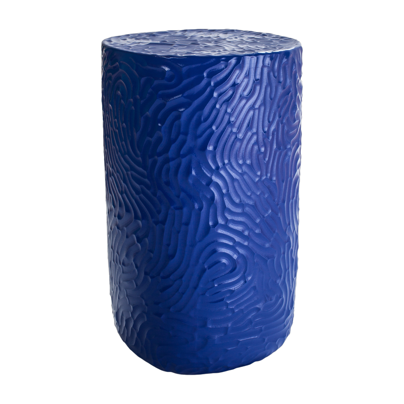 Table basse en céramique reflex blue 42cm Touch 1 - Moustache