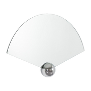 design Sphera Fan Espejo plata 77x47cm - Moustache