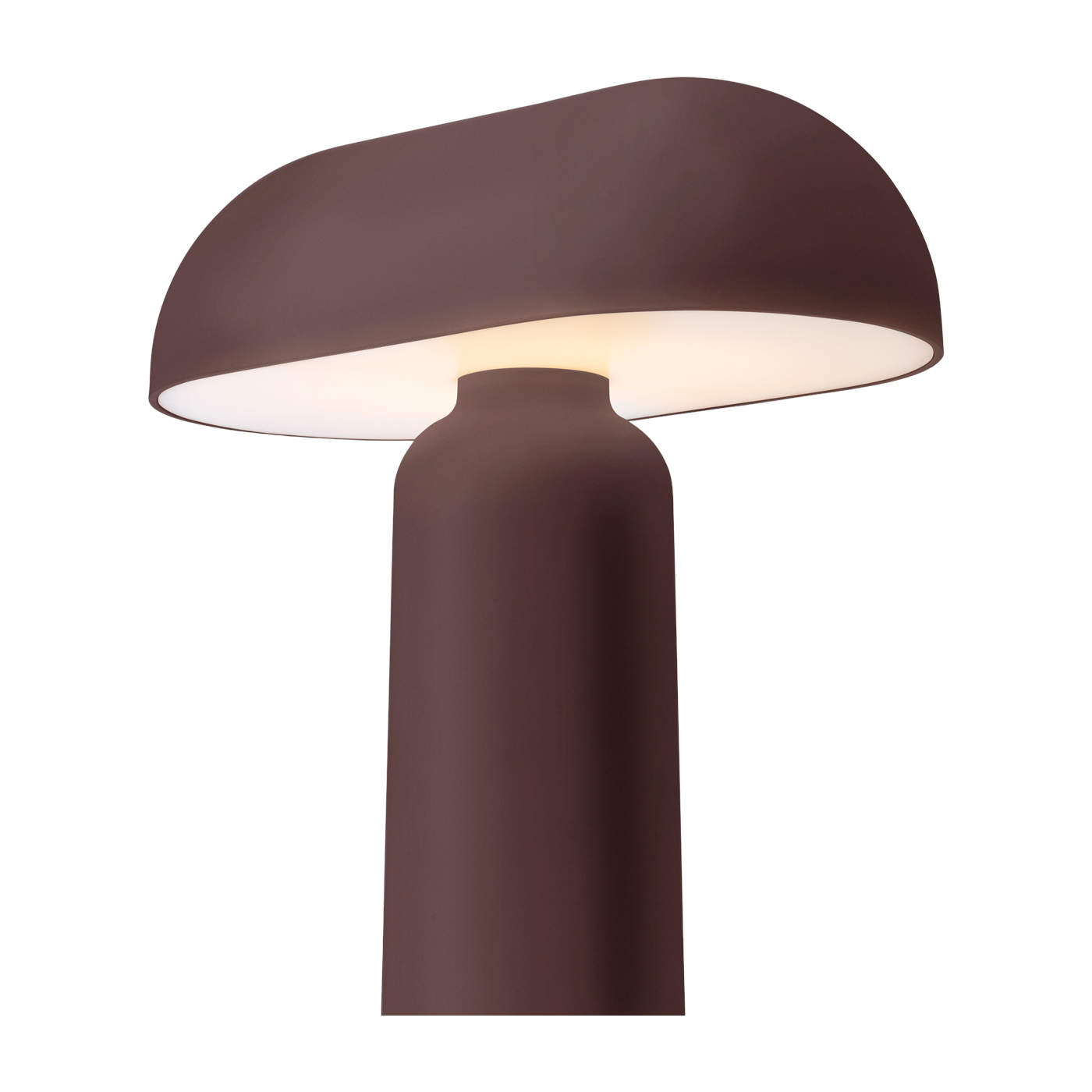 Lámpara portátil Porta en acrílico marrón - Normann Copenhagen