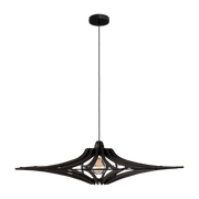 Suspension Design in black wood 65cm SINGING BLACK - RIF