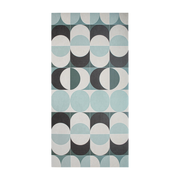 Blue rug vinyle 140x70cm Bulb - Edito