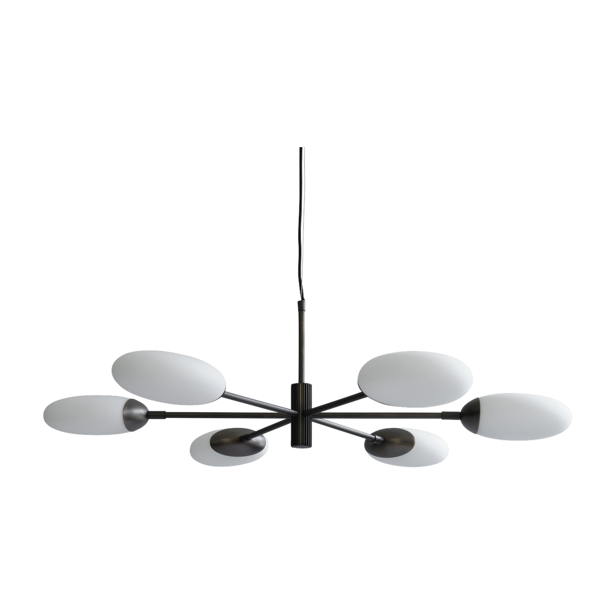 Lampada a sospensione in metallo e vetro opaco 86 cm Salon - 101 Copenhagen