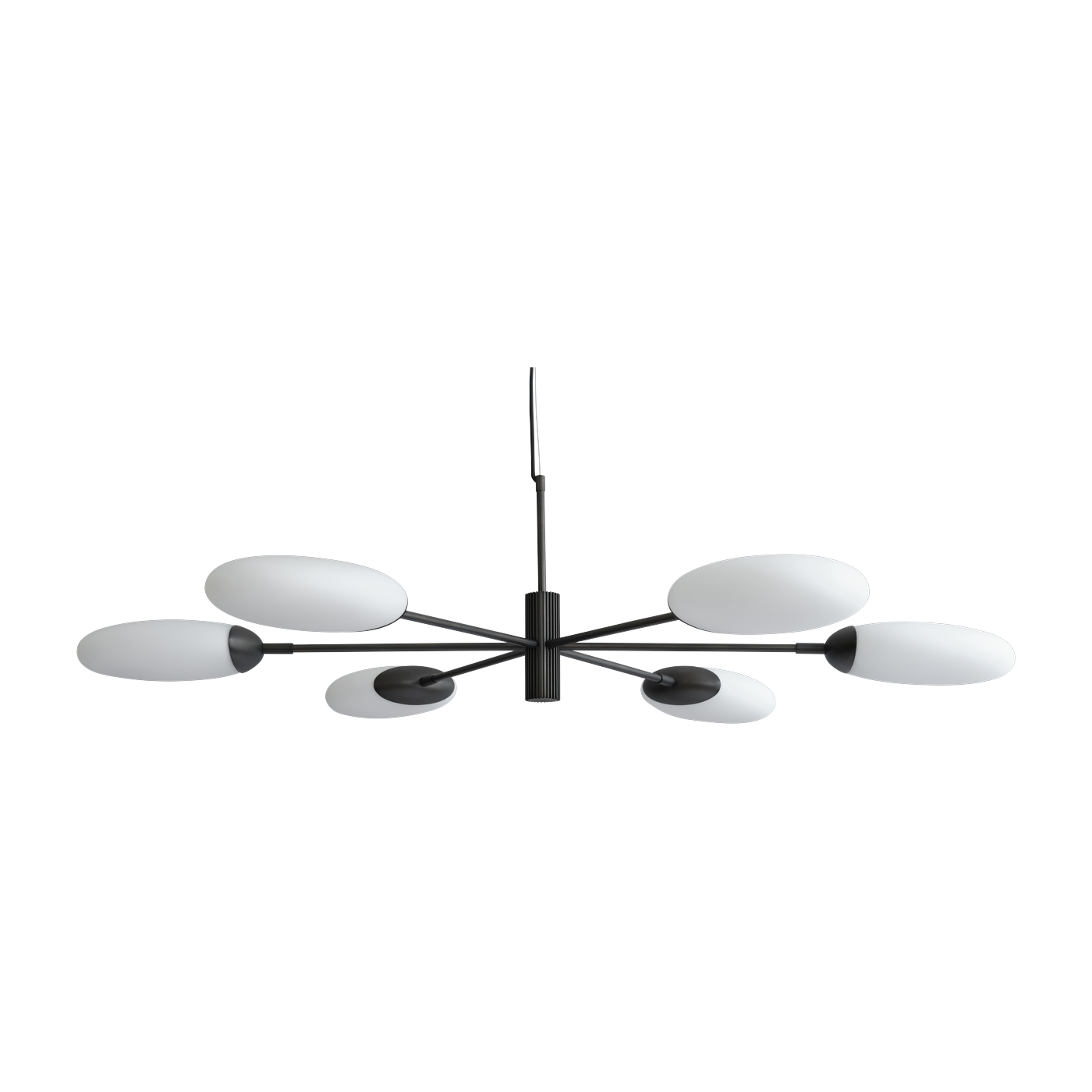 Sospensione in metallo e vetro opaco 115 cm Salon - 101 Copenhagen