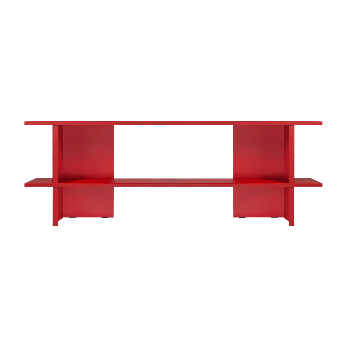 Mobile contenitore in acciaio rosso pomodoro 160cm Hes - noo. ma