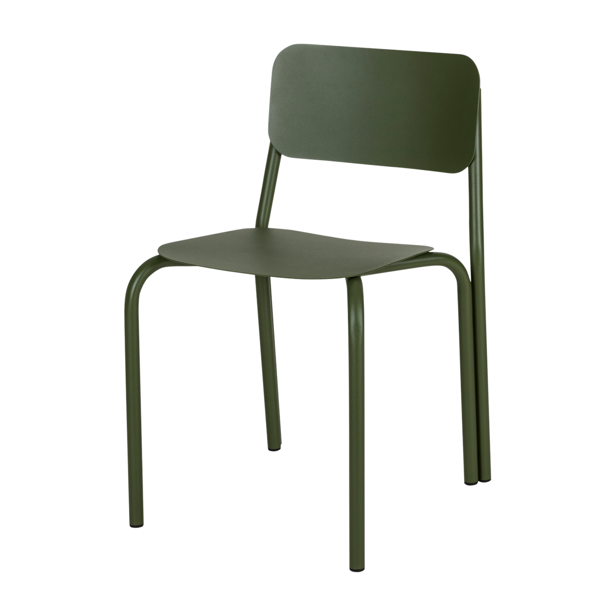 Sedia da giardino in acciaio verde foresta 72, 8cm Kei - noo. ma