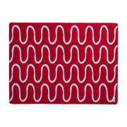 Plaid aus Baumwolle Kirschsaft 150x200cm Swirl Throw - noo. ma