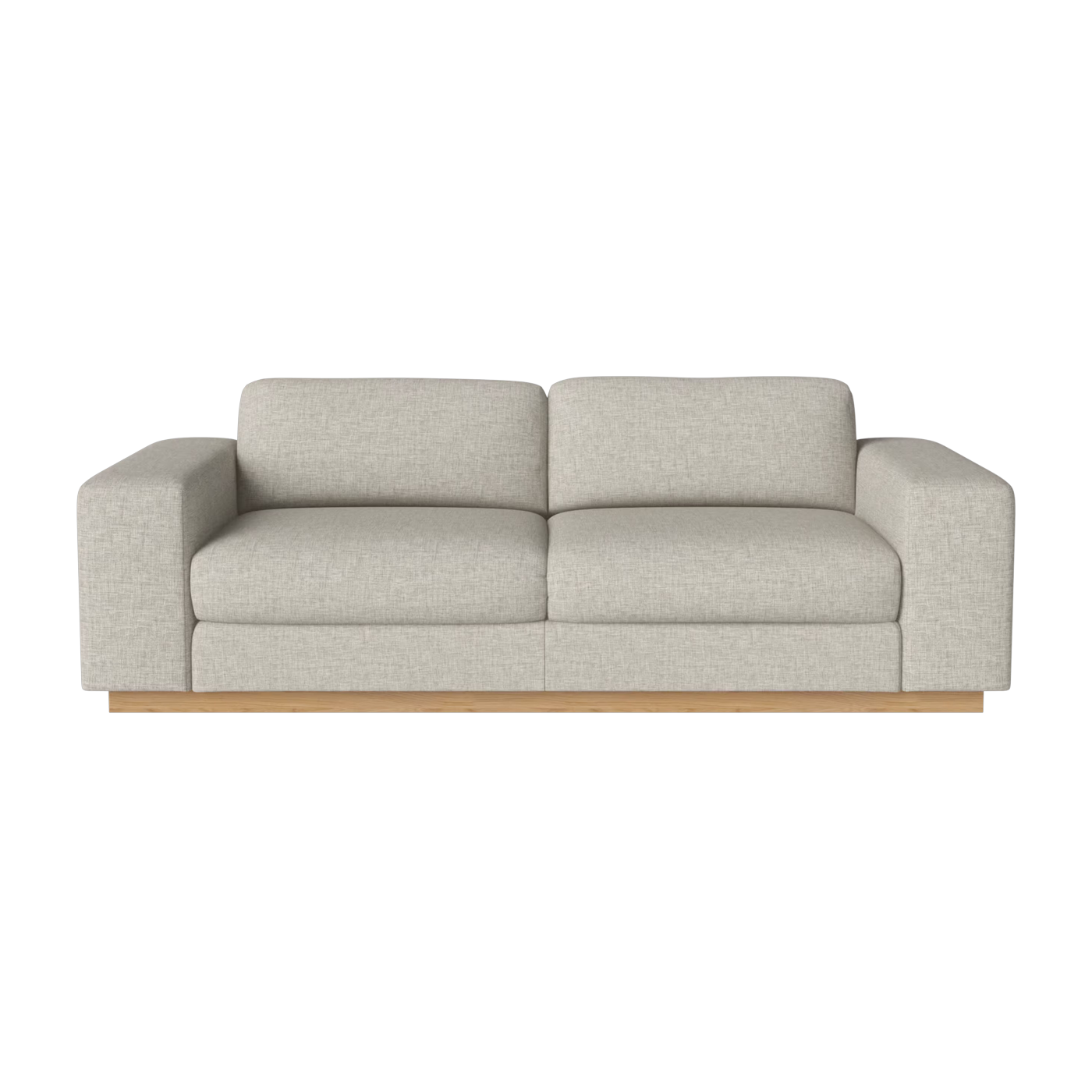 2, 5-Sitzer-Sofa Sand und Eiche Sepia -. Bolia