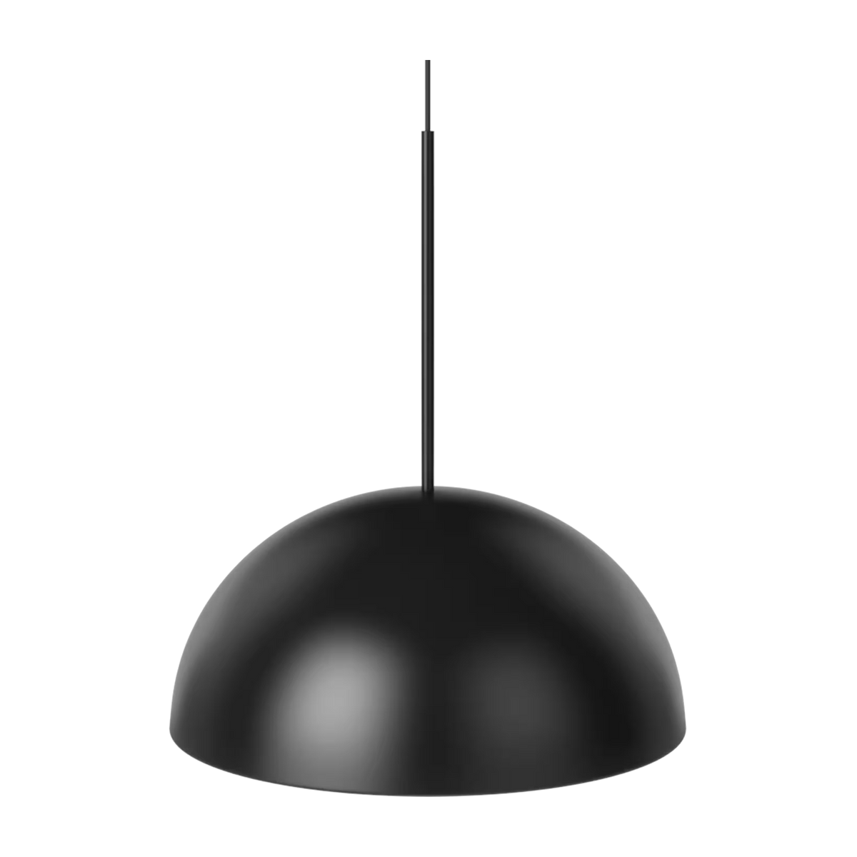 Hängeleuchte aus schwarzem Metall 60cm Aluna -. Bolia