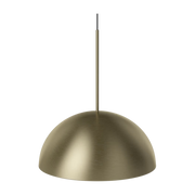 Hanging lamp in brass-plated iron mat 60cm Aluna - Bolia