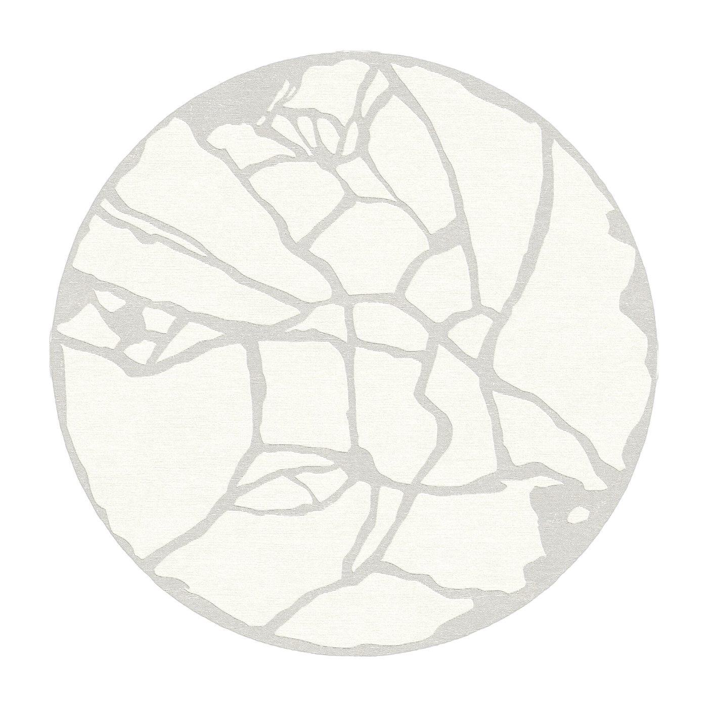 Tapis rond en laine et soie végétale 250 cm Bill - SON-TAPIS