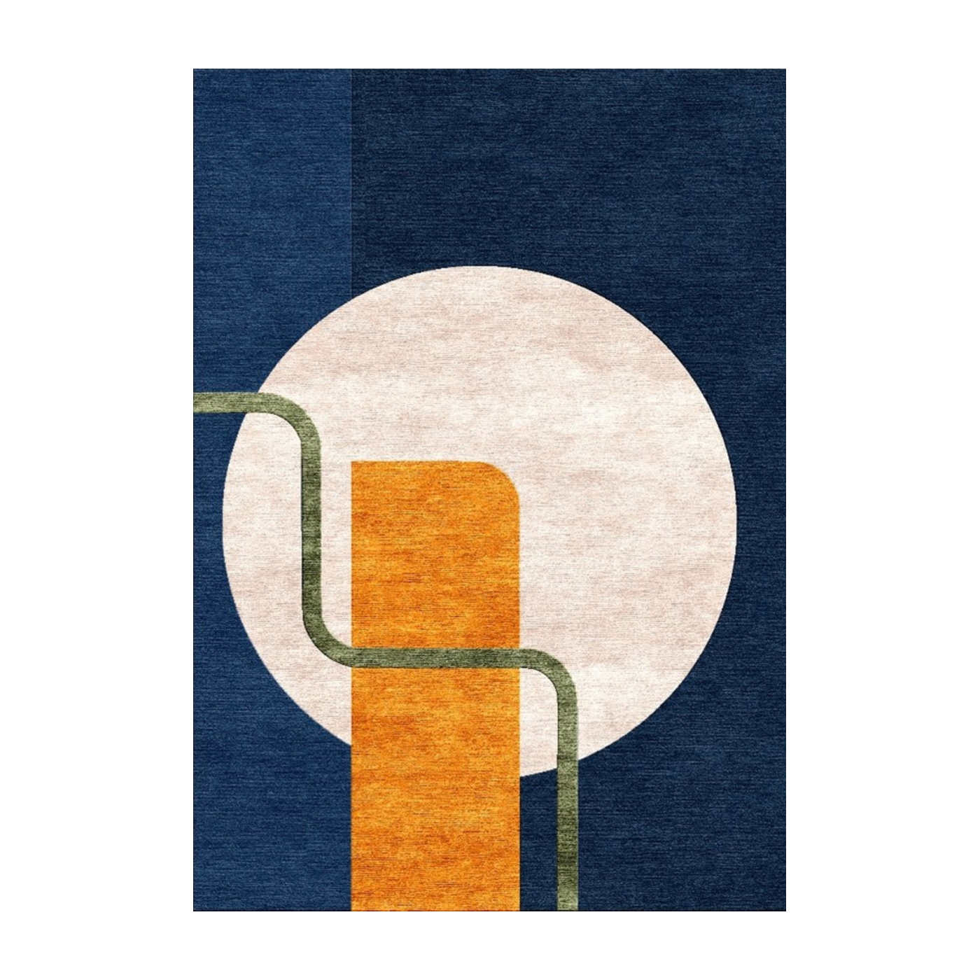 Tapis en laine et soie végétale 250x300 cm Lina - SON-TAPIS