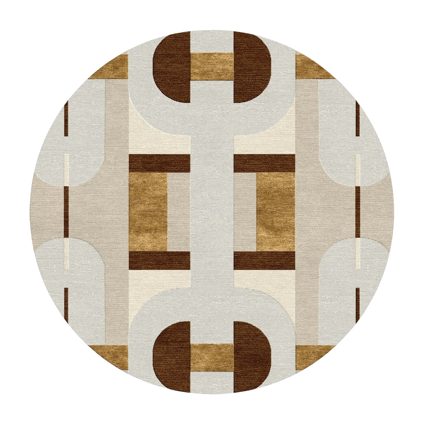 Round wool rug 250cm Victoria - Son-Tapis