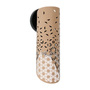 Wandleuchte aus beigem Leder 31cm Envole-moi -. RIF