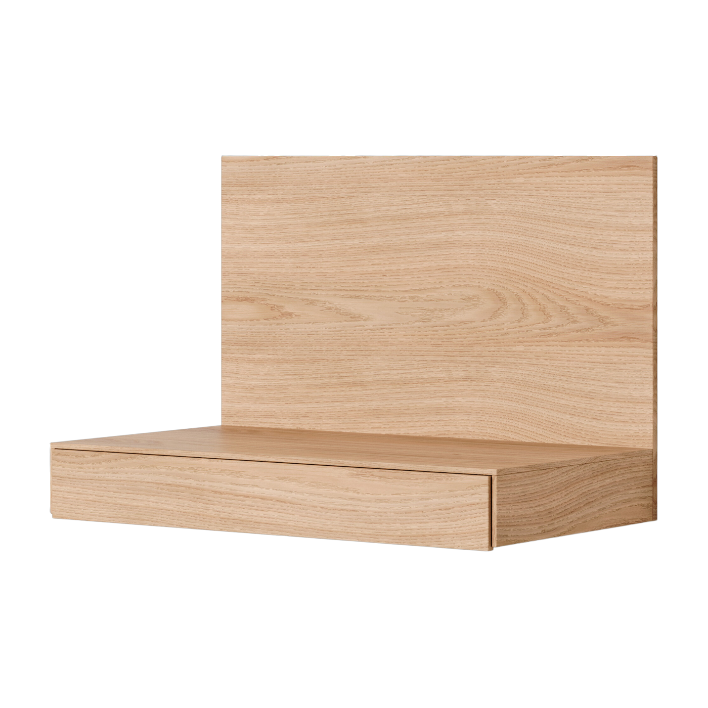 Bureau rechteckige Wand aus Eiche 47x85cm Tana - - New Works