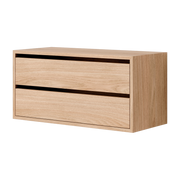 Unterschrank mit Schubladen aus Eiche 38, 4cm -. New Works