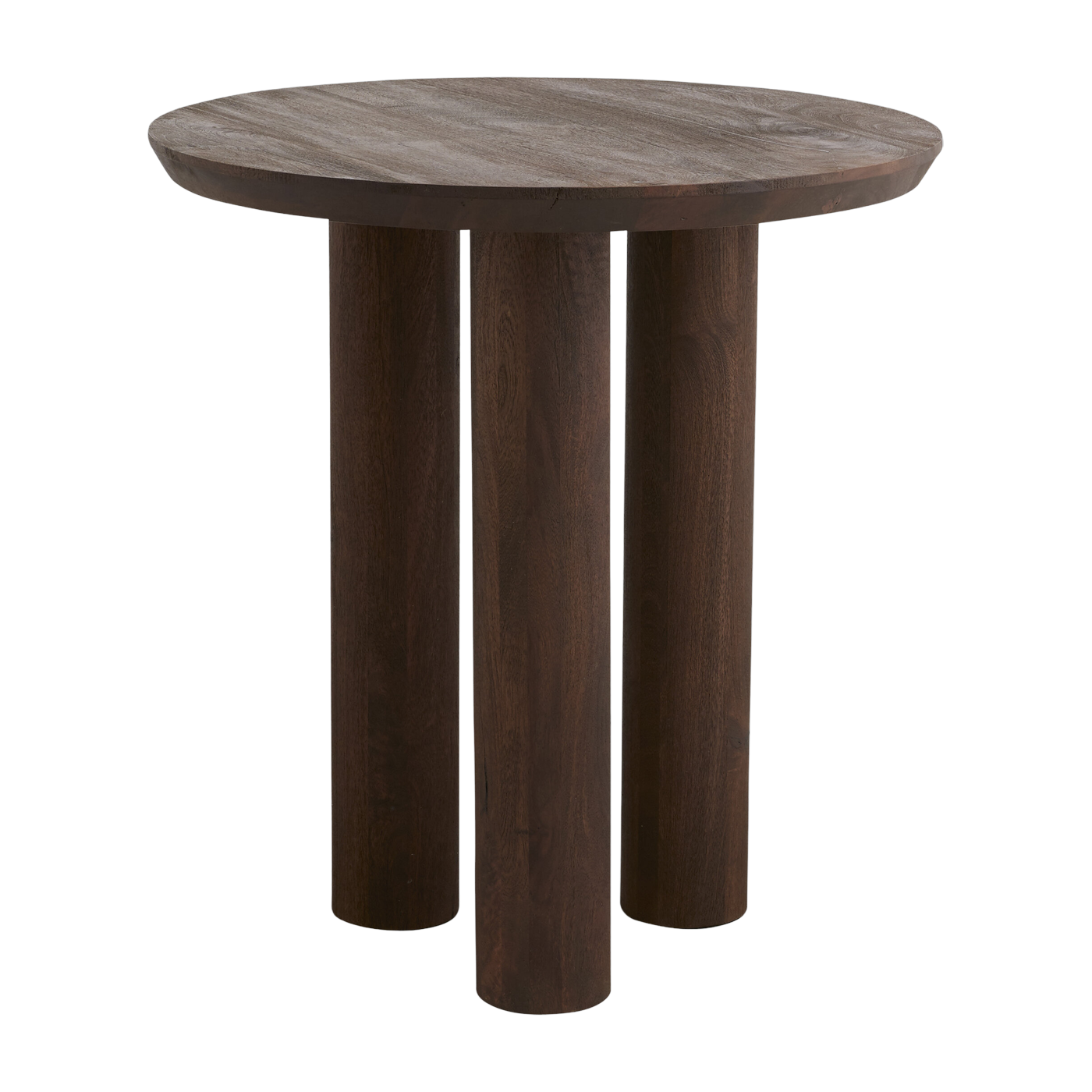 ronde Tavolo da pranzo alto in legno di mango 70x75cm Helin - Nordal