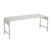 Ivory iron garden bench 122x42x46cm Brenta - Nordal