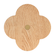 Natural oak coat hook 10cm Andrée - Hartô