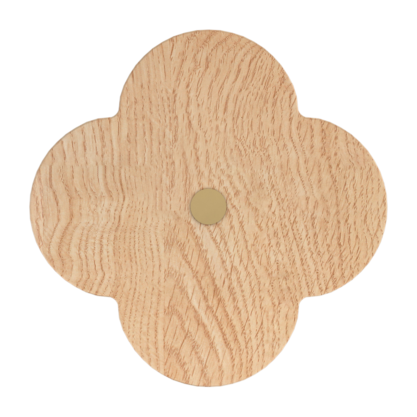 Percha de roble natural 7cm Andrée - Hartô