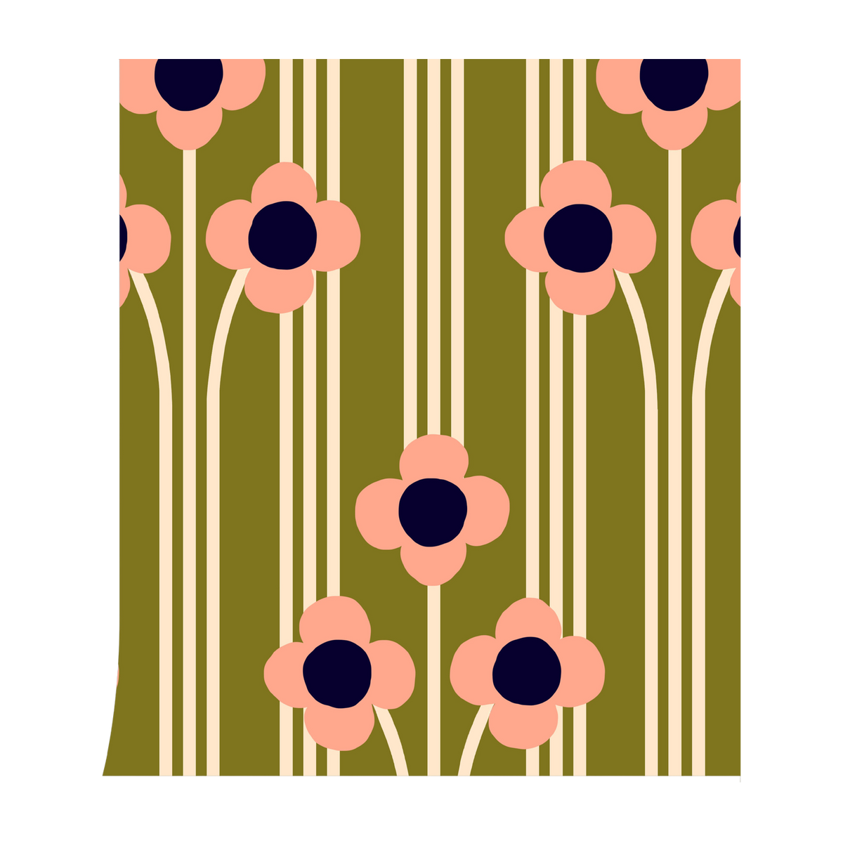 Vliespapiertapete Bronze 1m Pop - Season Paper