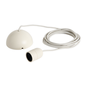 400cm clay-white fabric hanging cord Common Cord Set - Hay