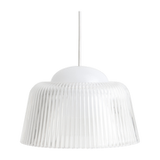 Brim clear glass pendant 24. 5x12. 3cm - Hay