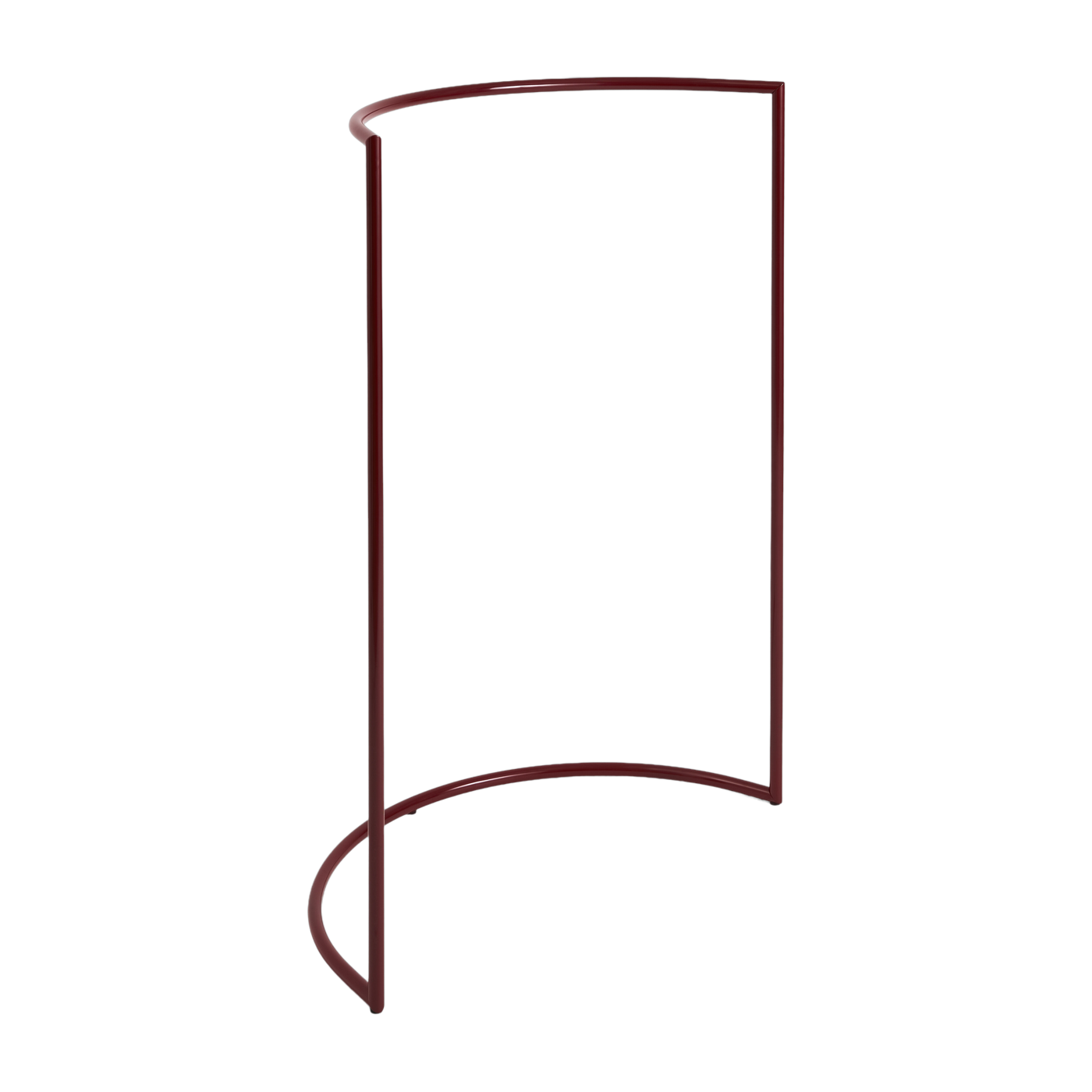Porte-manteaux en acier bordeaux 112x54x150cm Colour Rack C - Hay