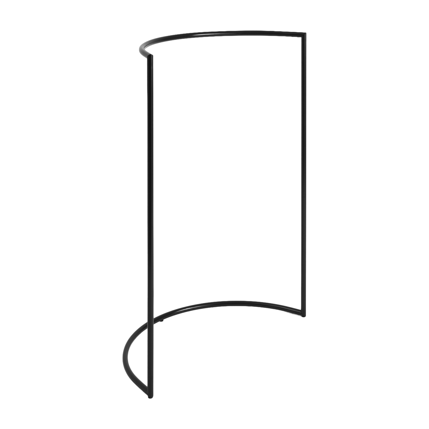 Black steel coat rack 112x54x150cm Colour Rack C - Hay