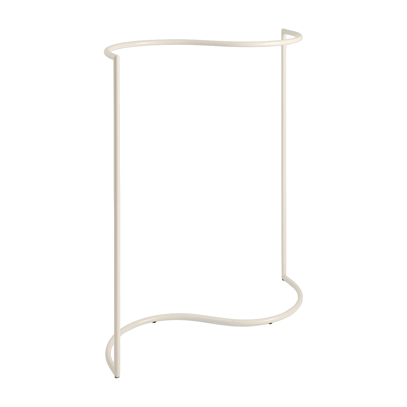 Porte-manteaux en acier écru 144x60x150cm Colour Rack S - Hay
