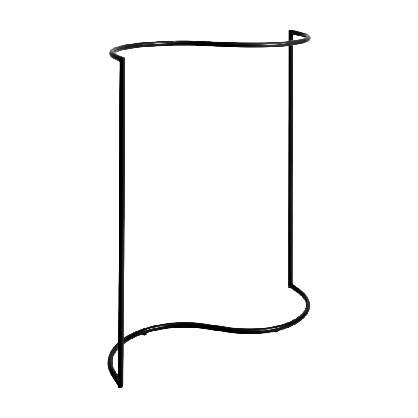 Porte-manteaux en acier noir 144x60x150cm Colour Rack S - Hay