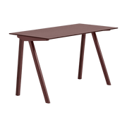 Bureau aus lackiertem Eichenholz und bordeauxrotem Linoleum 130x65x74cm CPH 90 2. 0 - - Hay