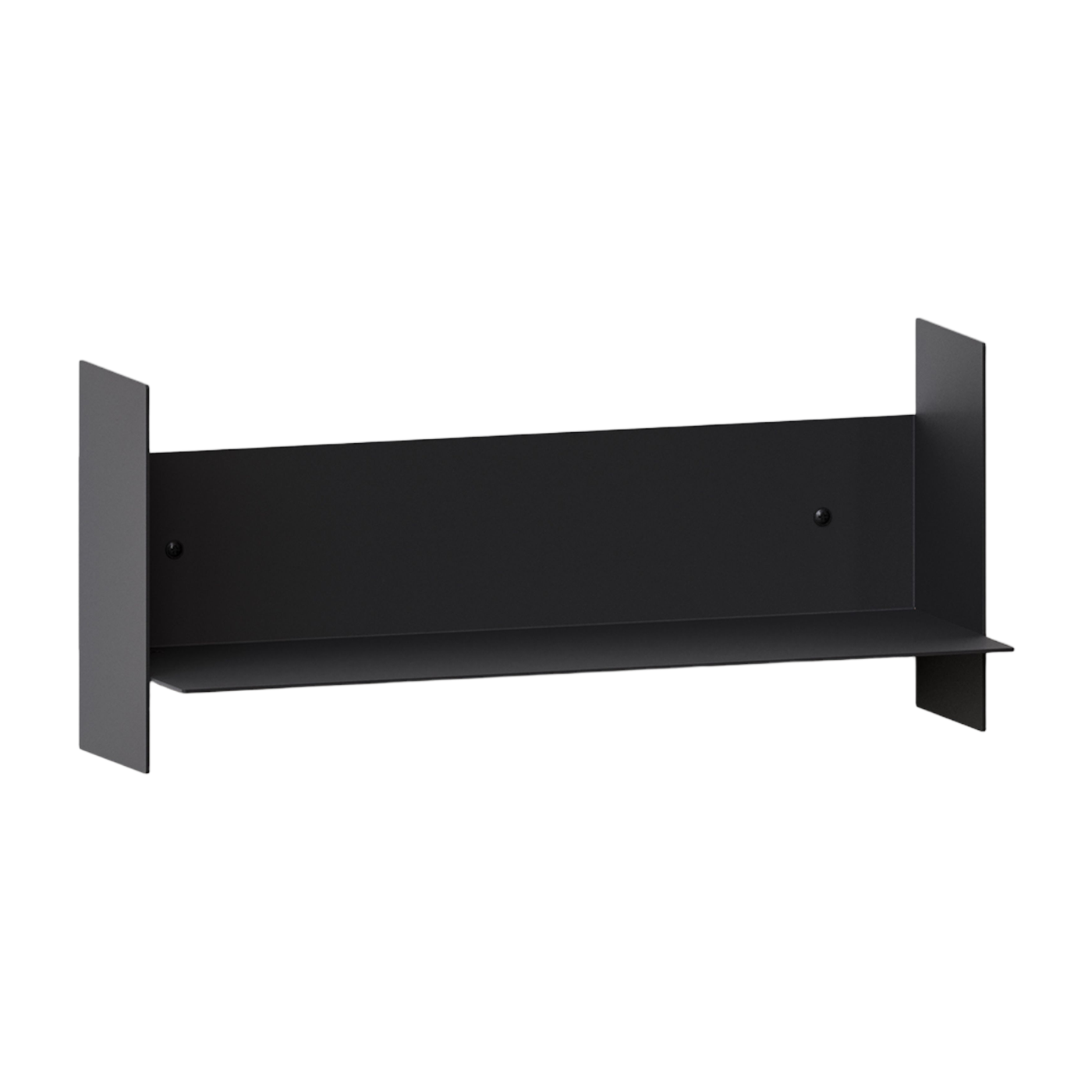 Estante de pared de acero negro grafito 45cm Pli - Tiptoe