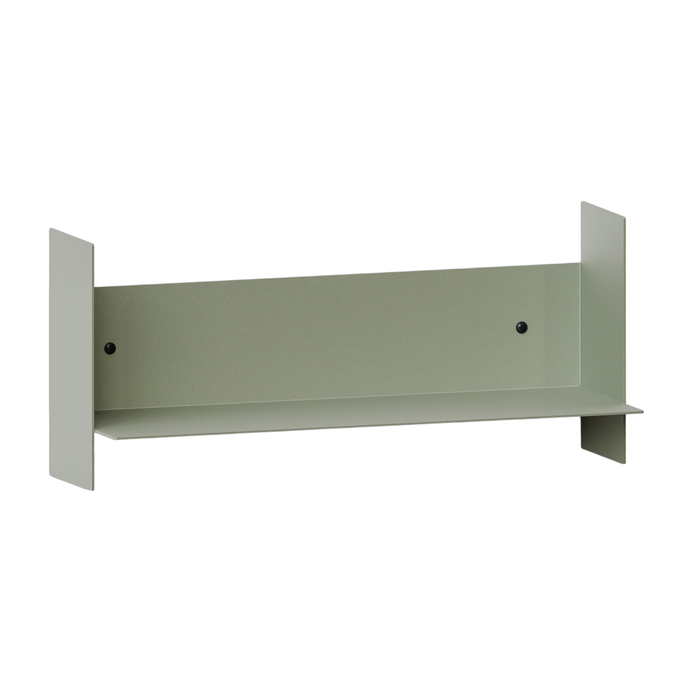 Estante de pared de acero gris eucalipto 45cm Pli - Tiptoe