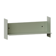 Etagère murale en acier gris eucalyptus 45cm Pli - Tiptoe