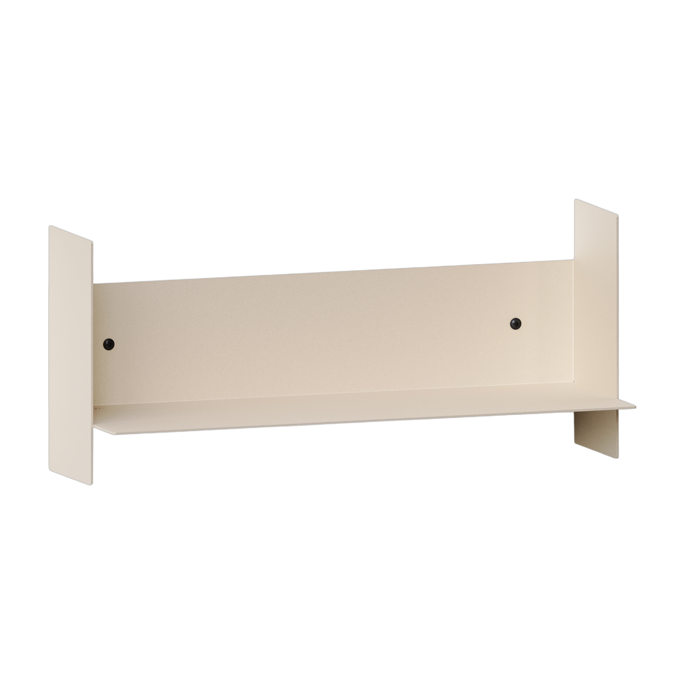 Estante de pared de acero blanco crema 45cm Pli - Tiptoe