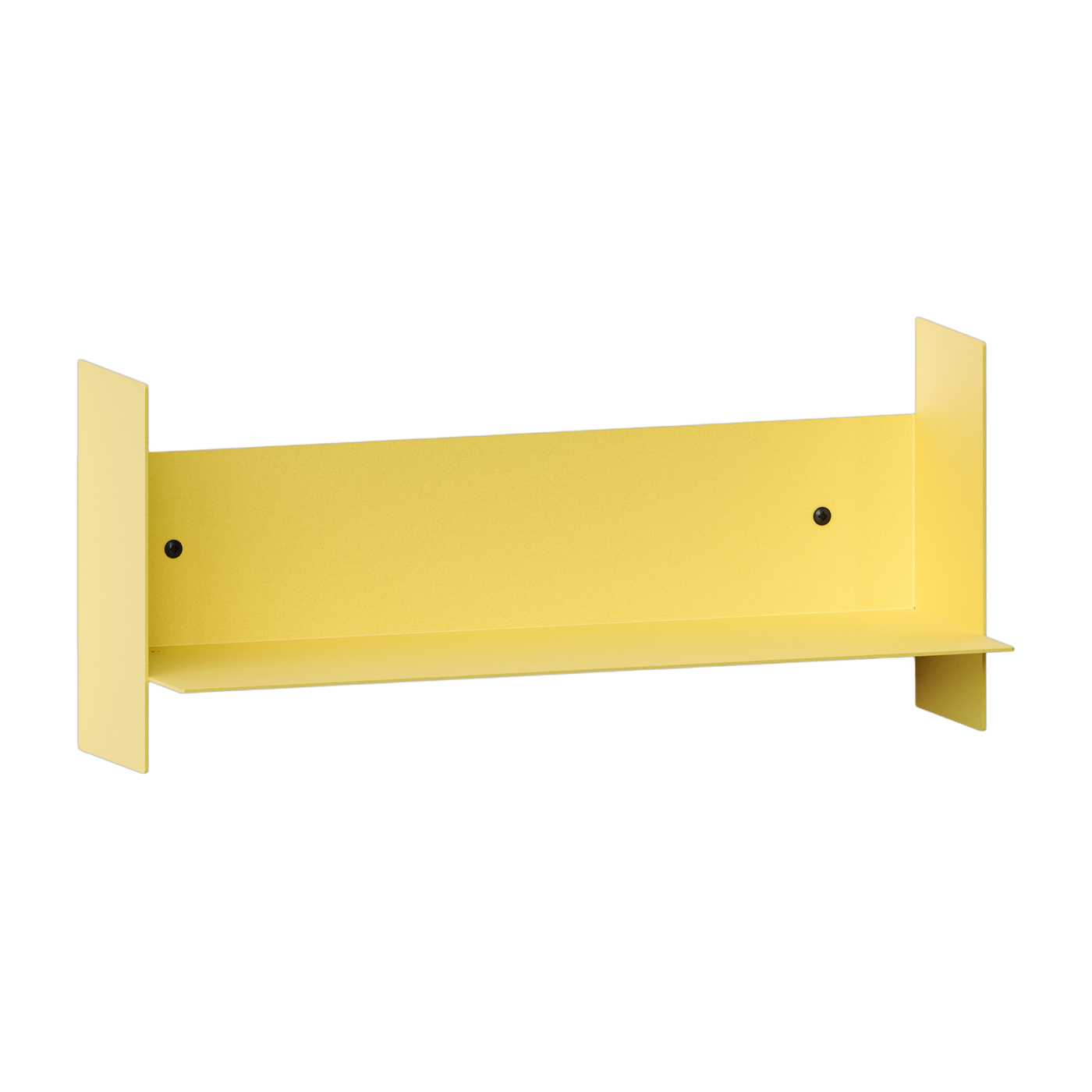 Estante de pared de acero amarillo Napoli 45cm plegado - Tiptoe