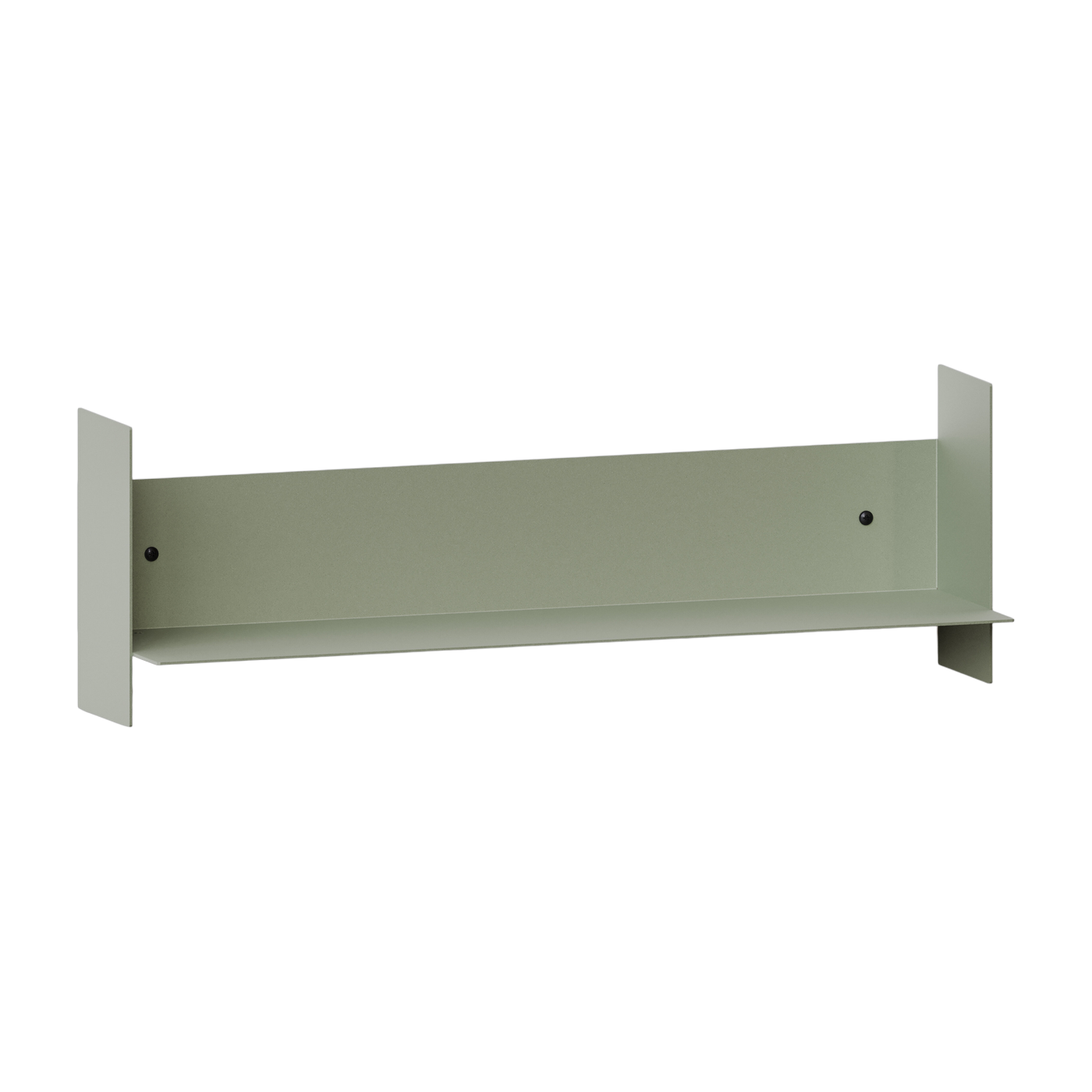 Estante de pared de acero gris eucalipto 60cm Pli - Tiptoe