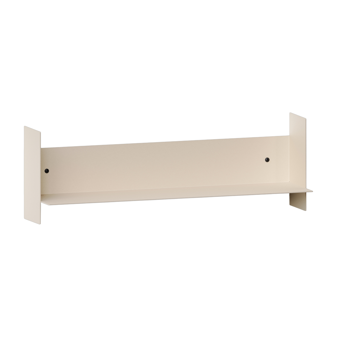 Estante de pared de acero blanco crema 60cm Pli - Tiptoe