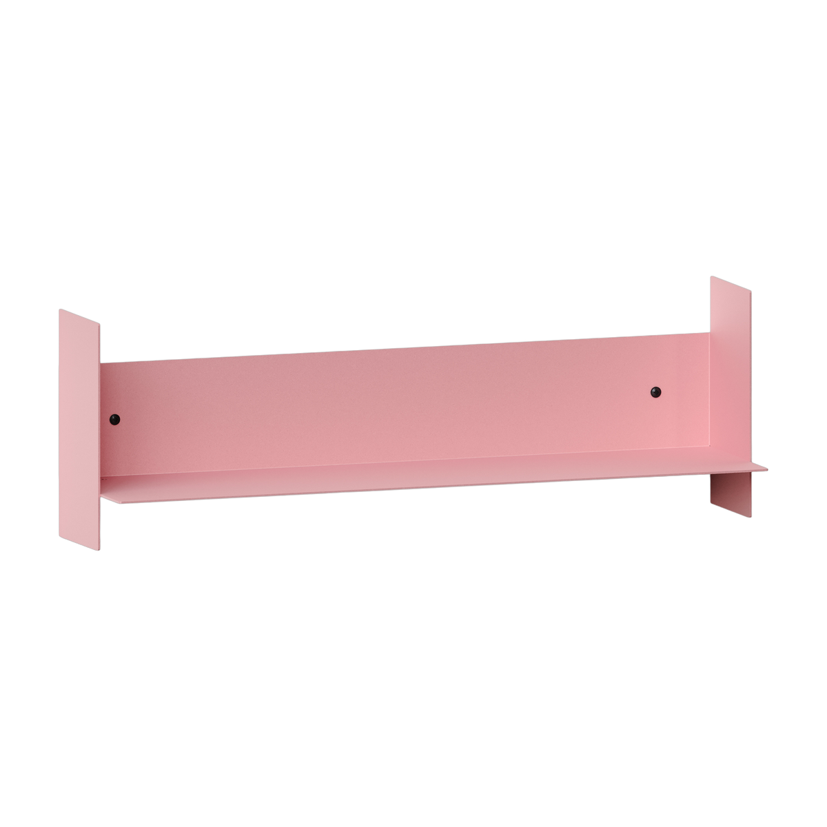 Estante de pared de acero rosa empolvado 60cm Pli - Tiptoe