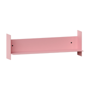 Etagère murale en acier rose poudré 60cm Pli - Tiptoe