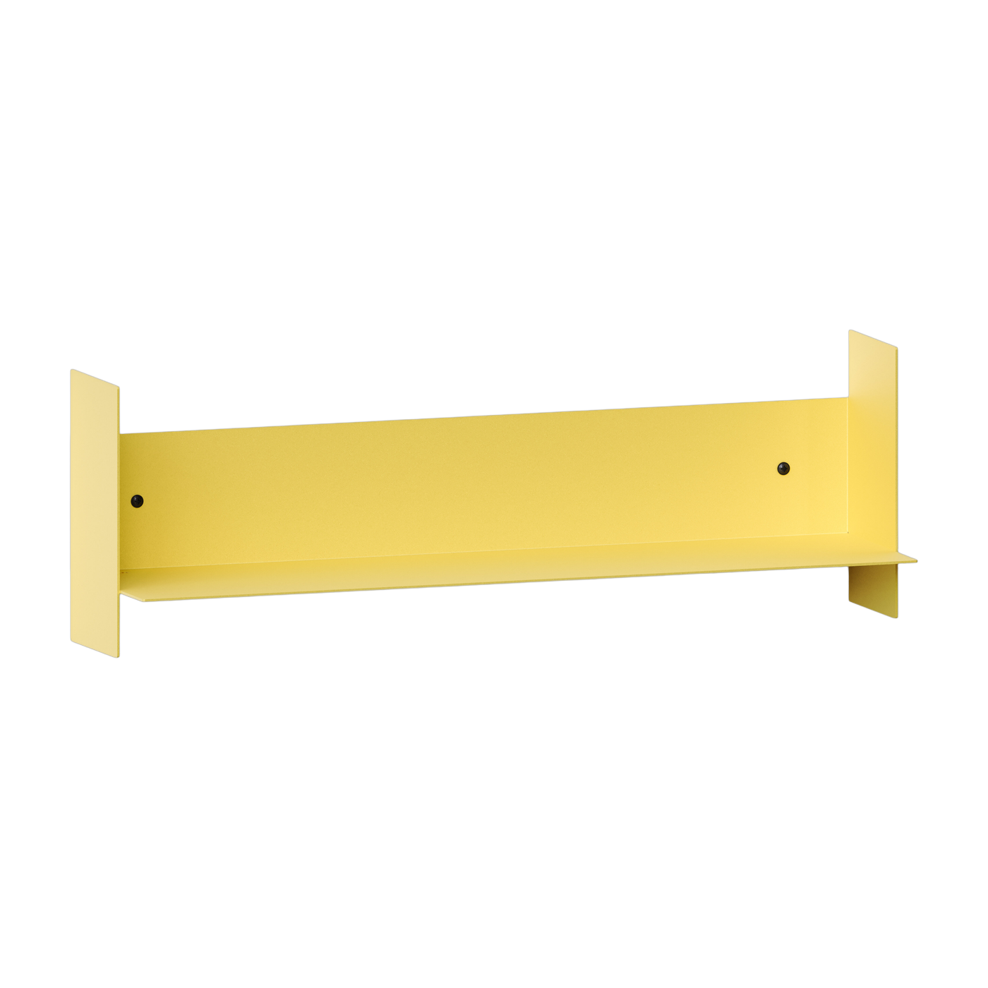Estante de pared de acero amarillo plegado Napoli 60 cm - Tiptoe