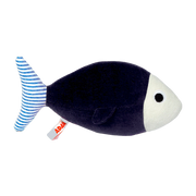Peluche Elliot blu navy e a righe - Inglese Adada