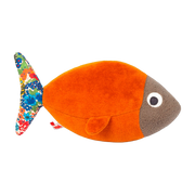 Peluche poisson tabac et imprimé floral Louisette - Adada